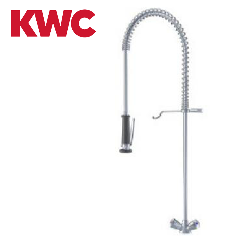KWC Gastro K.24.41.60.000C06 Gastronomie-Geschirrbrause Zweigriffmischer ohne Schwenkauslauf