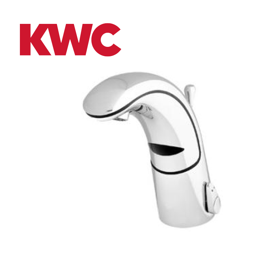 KWC Gastro K.12.JK.42.000B34 / K.12.JK.42.000N34 berührungslose Infrarot-Armatur mit Ablaufgarnitur